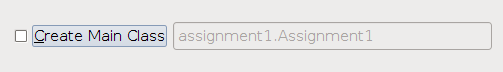 Uncheck 'Create Main Class'.